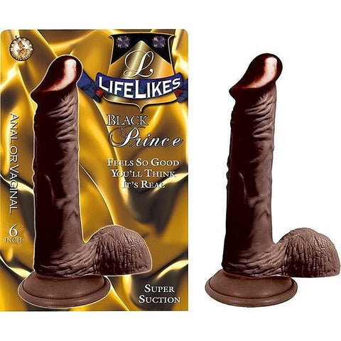 Professional Black Prince Cock by Nasstoys - Realistic Dildos
