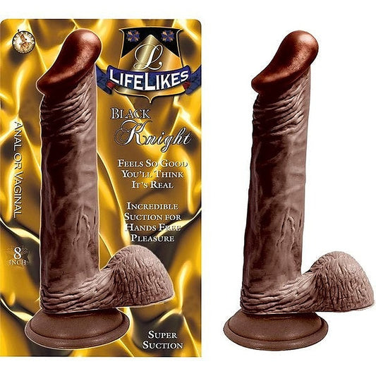 Black Knight Realistic 7-Inch Dildo by Nasstoys - Realistic Dildos