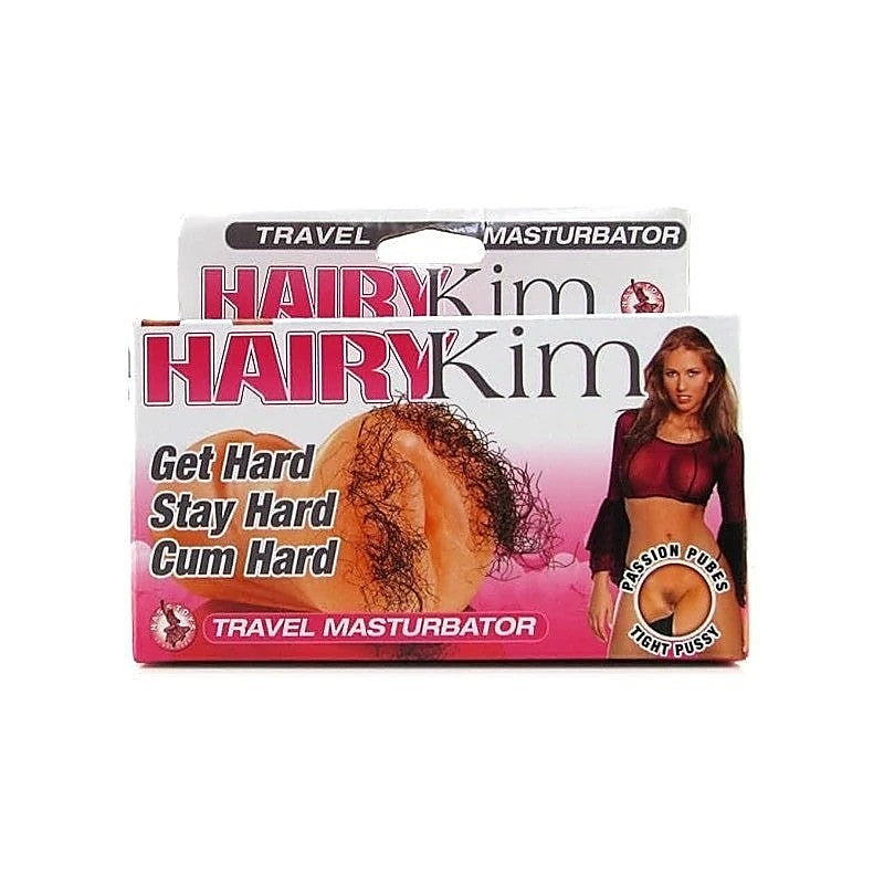 Hairy Kim Compact Masturbator by Nasstoys - Masturbators and Strokers