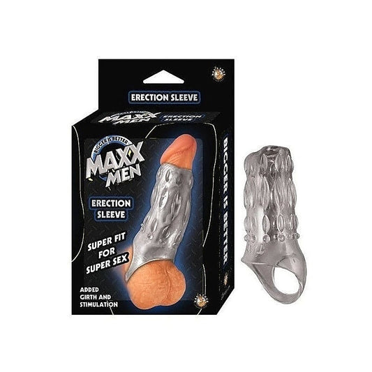 MAXX MEN Pleasure Enhancing Erection Sleeve by Nasstoys - Pumps, Extenders and Sleeves