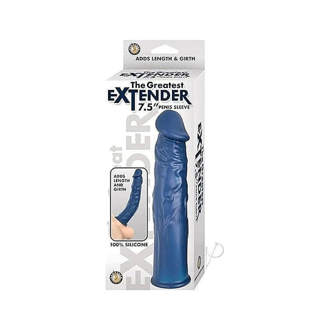 Silicone Penis Enlargement Sleeve - 7.5 Inches by Nasstoys - Pumps, Extenders and Sleeves