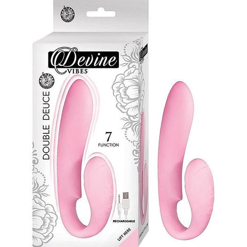 Dual Delight Rechargeable Silicone Massager by Nasstoys - G-Spot Vibrators
