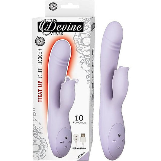 DEVINE VIBES Heated Clit Stimulator by Nasstoys - Rabbit Vibrators