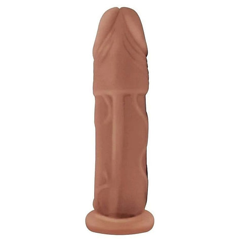 NATURAL REALSKIN Vibrating Penis Enlarger by Nasstoys - Pumps, Extenders and Sleeves