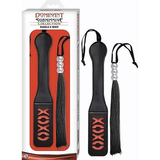 Dominant Submissive Punishment Paddle and Whip by Nasstoys - Paddles And Slappers