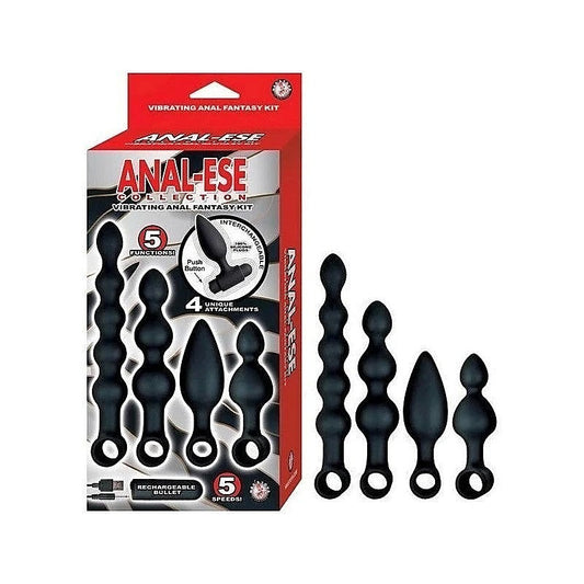 ANAL-ESE Vibrating Anal Exploration Kit by Nasstoys - Butt Plugs