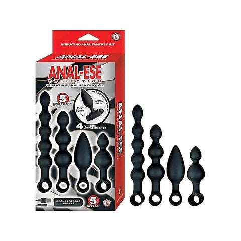 ANAL-ESE Vibrating Anal Exploration Kit by Nasstoys - Butt Plugs
