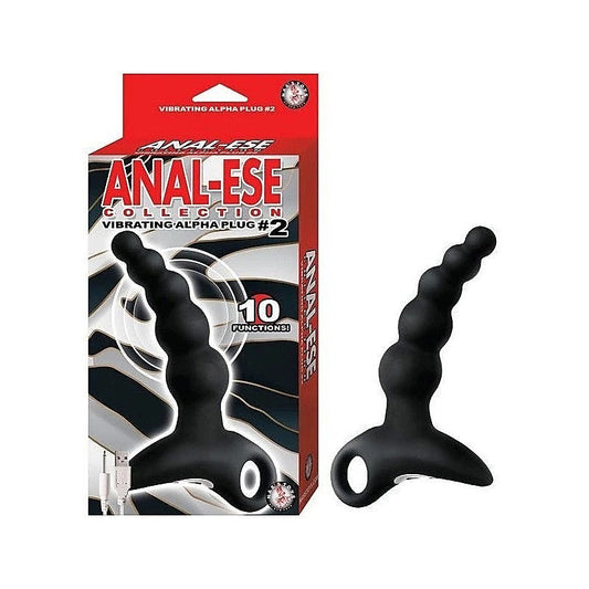 Anal Ese Vibrating Alpha Plug No 2 Waterproof by Nasstoys - Prostate Toys