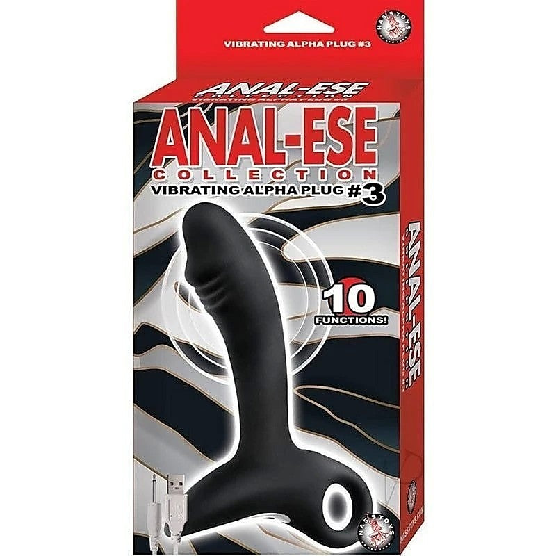 ANAL-ESE Vibrating Alpha Plug by Nasstoys - Prostate Toys