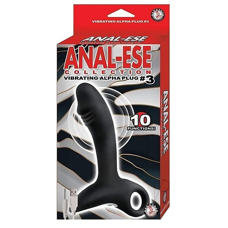 ANAL-ESE Vibrating Alpha Plug by Nasstoys - Prostate Toys