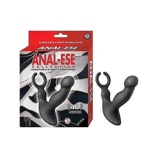 Anal Ese Scrotum And P-Spot Stimulator by Nasstoys - Prostate Toys