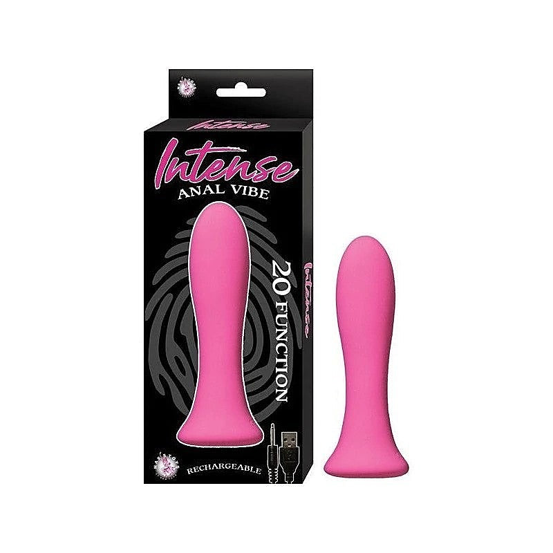 INTENSE Rechargeable Silicone Anal Vibrator by Nasstoys - Anal Vibrators