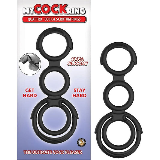 MY COCKRING Quattro by Nasstoys - Stretchy Cock Rings