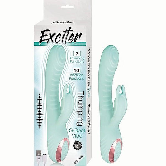 EXCITER Rechargeable Thumping Rabbit by Nasstoys - G-Spot Vibrators