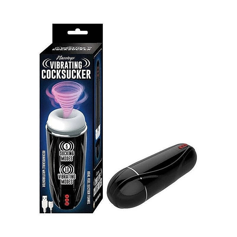 Premium Vibrating Silicone Stroker by Nasstoys - Masturbators and Strokers