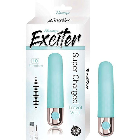 Exciter Phthalates Free Minitravel Vibe 10 Functions - Mini & Slim Vibrators