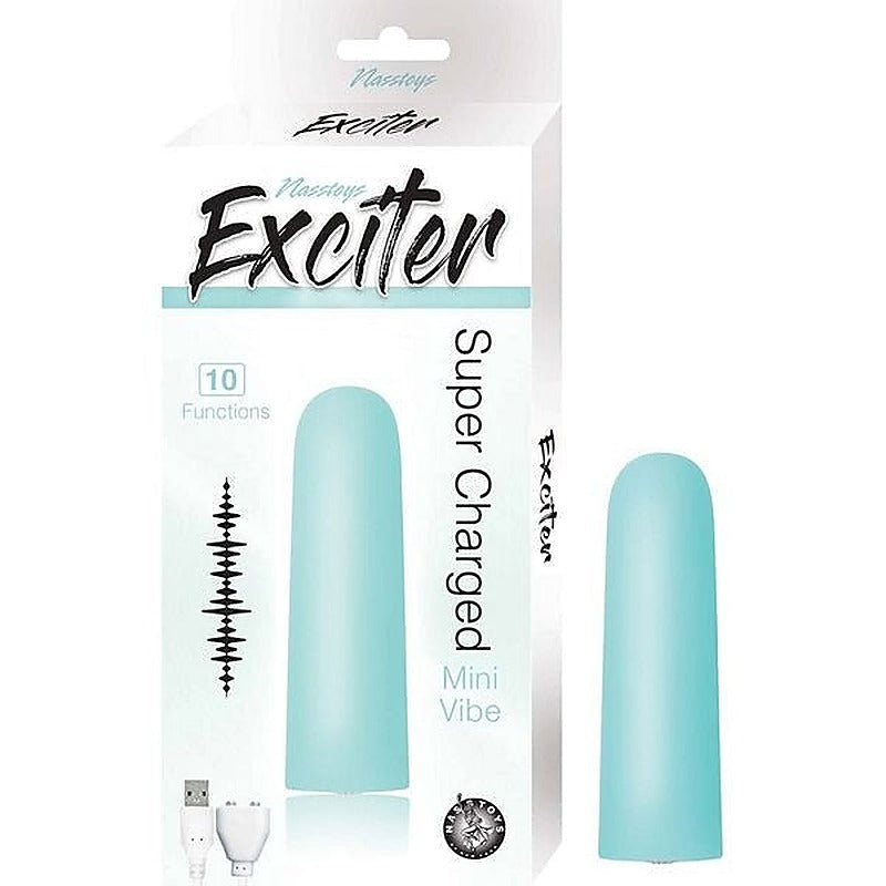 Exciter Waterproof Powerful Mini Vibe 10 Functions - Mini & Slim Vibrators