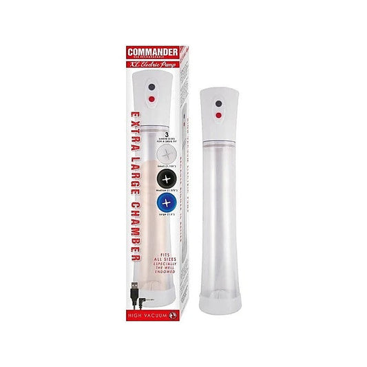 COMMANDER Deluxe Vacuum Penis Pump by Nasstoys - Penis Pumps And Stretchers