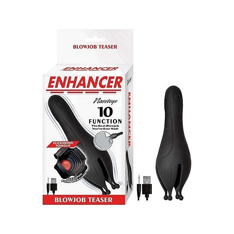 ENHANCER Vibrating Blow Job Teaser by Nasstoys - Masturbators and Strokers