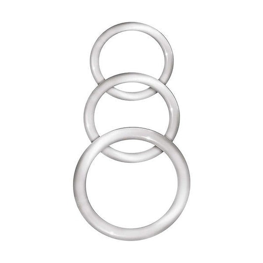 ENHANCER Silicone Cockring Trio by Nasstoys - Cock Ring Sets