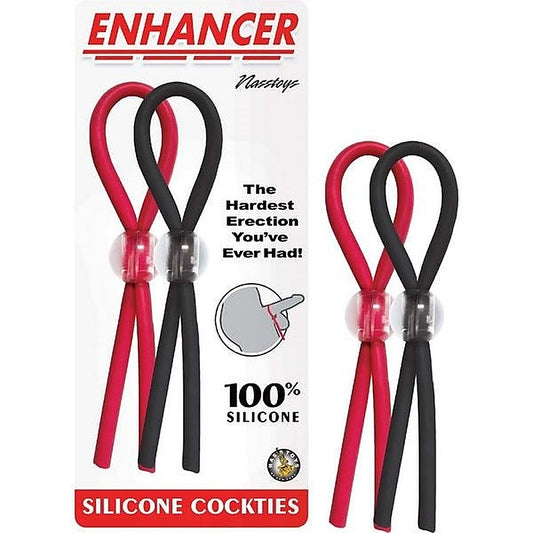 ENHANCER Adjustable Silicone Cocktail by Nasstoys - Stretchy Cock Rings