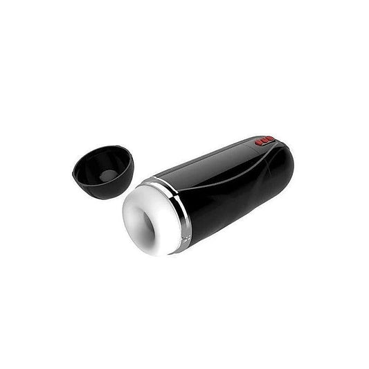 Vibrating 5-Function Textured Male Masturbator by Nasstoys - Masturbators and Strokers