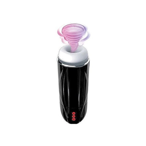 Vibrating 5-Function Textured Male Masturbator by Nasstoys - Masturbators and Strokers