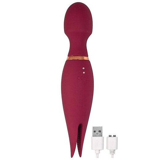 MYSTIQUE Dual-Motor Silicone Massager by Nasstoys - Body Wands