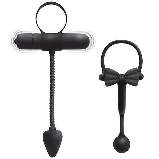 ENHANCER Cockring & Stretchy Butt Plug Set by Nasstoys - Sex Kits