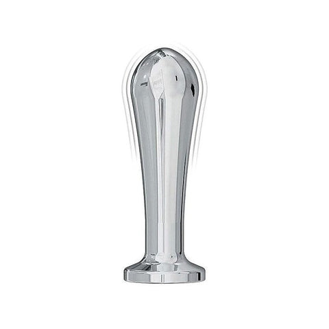 Pleasure-Enhancing Remote Vibrating Metal Anal Plug - Anal Vibrators