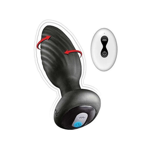 ASS-SATION Remote Controlled Vibrating and Rotating Anal - Butt Plugs
