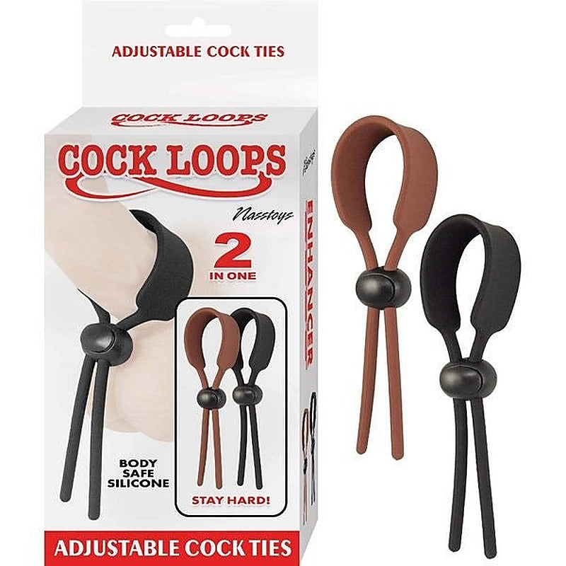 ENHANCER Customizable Cock Ties by Nasstoys - Stretchy Cock Rings