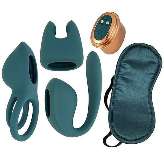 Sensual Exploration Kit - Vibrator with Attachments - Sex Kits