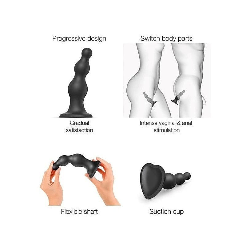 Deluxe Dildo Plug by Strap-On-Me - Anal Dildos