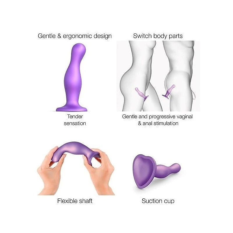 Dildo Plug Curvy by Strap-On-Me - Anal Dildos