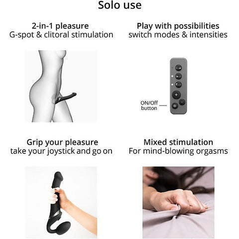 Multi Orgasm Bendable Strap-On by Strap-On-Me - Strap On Sextoys