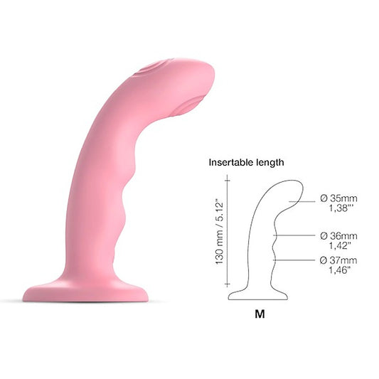 Tapping Vibrating Dildo Wave by Strap-On-Me - Vibrating Dildos