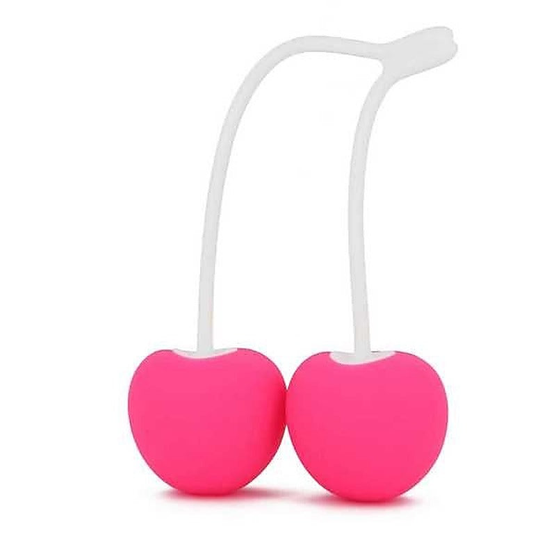 Love To Love Cherry Love Hanging Geisha Balls for Pelvic Floor Strengthening - Love Eggs and Kegel Exercisers
