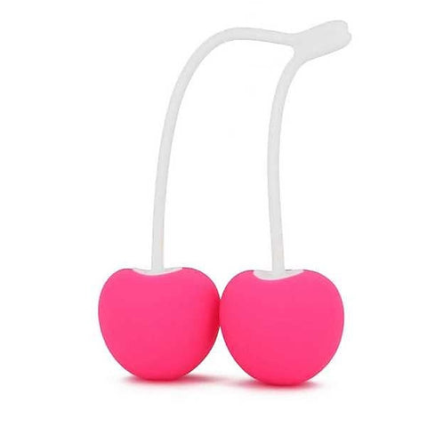 Love To Love Cherry Love Hanging Geisha Balls for Pelvic Floor Strengthening - Love Eggs and Kegel Exercisers