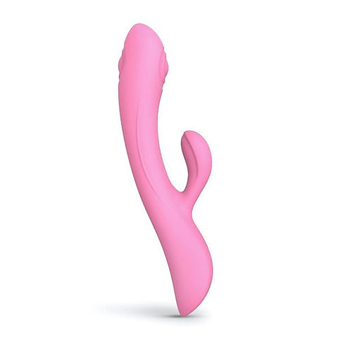 LOVE TO LOVE Bunny and Clyde Rabbit Vibrator with Dual Motor Tapping Technology - Rabbit Vibrators