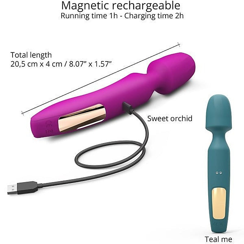 Love To Love R Evolution Vibrating 3 In 1 Sex Wand with Interchangeable Heads - Body Wands