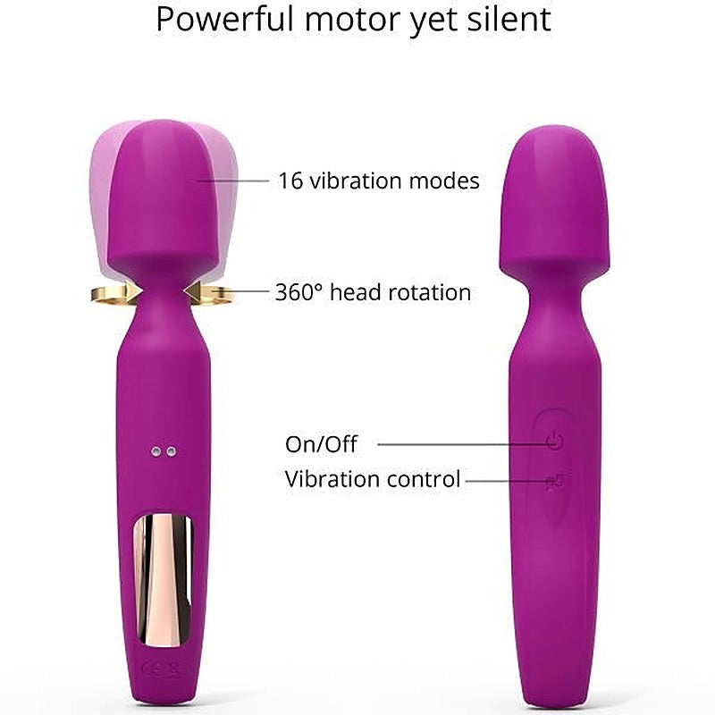 Love To Love R Evolution Vibrating 3 In 1 Sex Wand with Interchangeable Heads - Body Wands