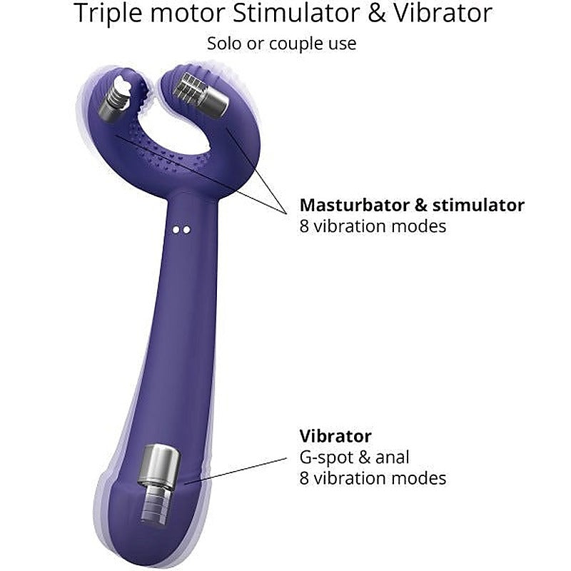 LOVE TO LOVE Please Me - Multifunctional Vibrating Pleasure Ring - Sex Toys For Couples