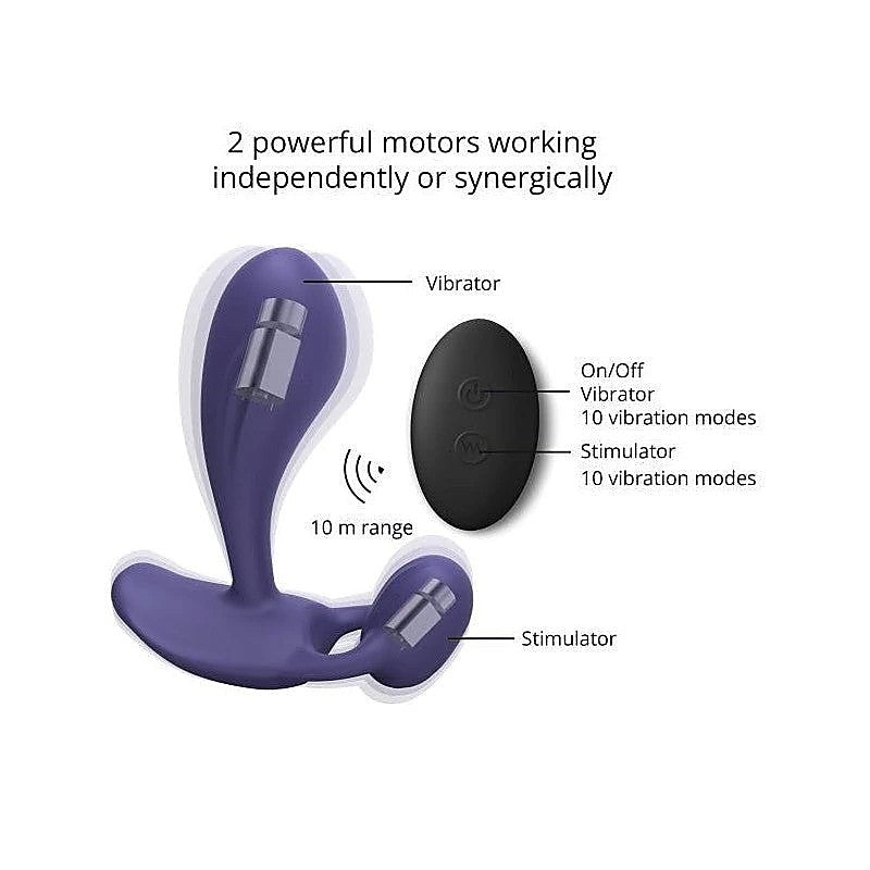Love To Love Witty SWITCH Sex Toy Prostate G Spot Vibrator Remote Control - Prostate Toys
