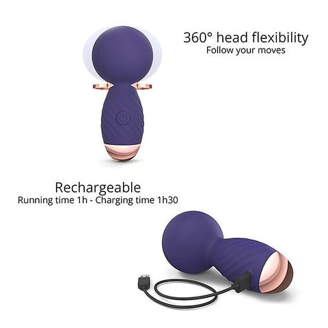 Love To Love Itsy Bitsy Micro Massager With Squishy End Compact Vibrator - Body Wands