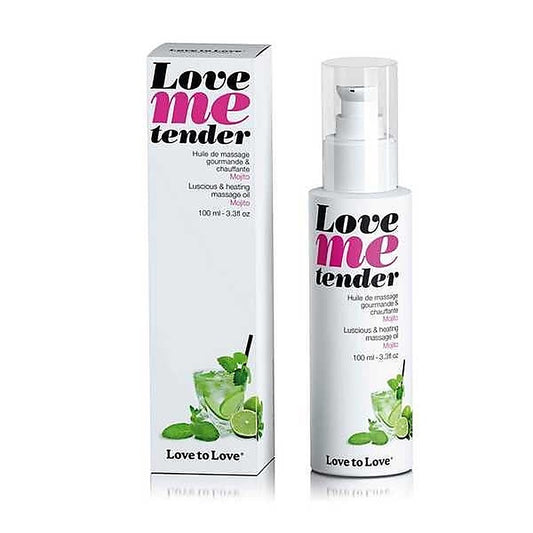 Mojito-Infused Warming Massage Oil by Love To Love - Massage Oils and Lubricants