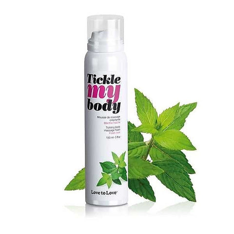 Love To Love Tickle My Body Massage Foam Coconut Scented Intimate - Massage Oils and Lubricants