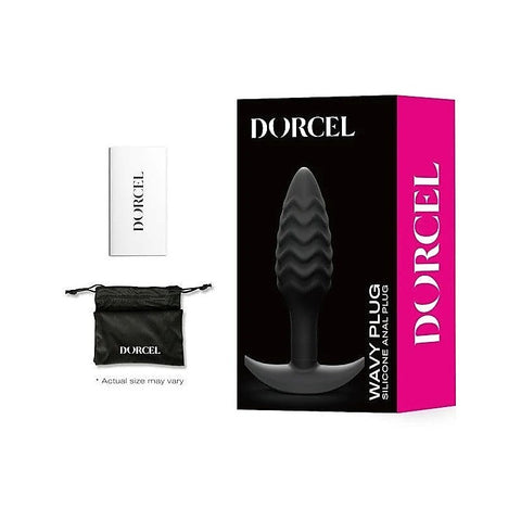 Textured Trigger Pleasure Waves Anal Plug - Butt Plugs