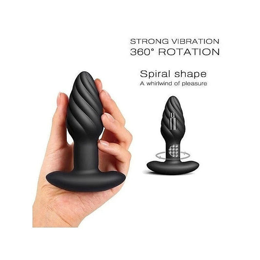 Spin Rimming Pleasure Plug by Marc Dorcel Toys - Butt Plugs