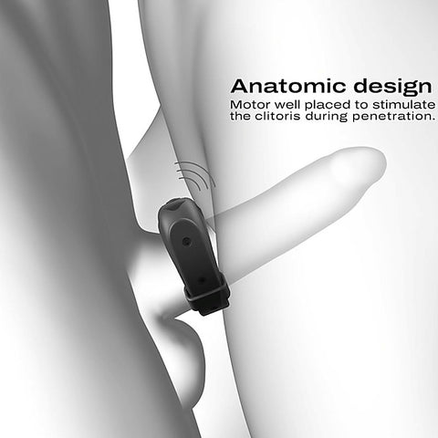 Vibrating Comfort-Fit Cock Ring by Marc Dorcel Toys - Vibrating Cock Rings